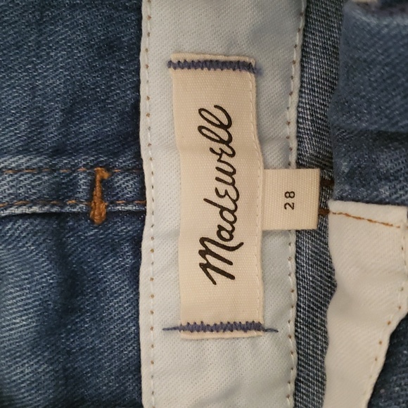 Madewell Paperbag High Rise Wide Leg Jeans Size 28 - Picture 9 of 16